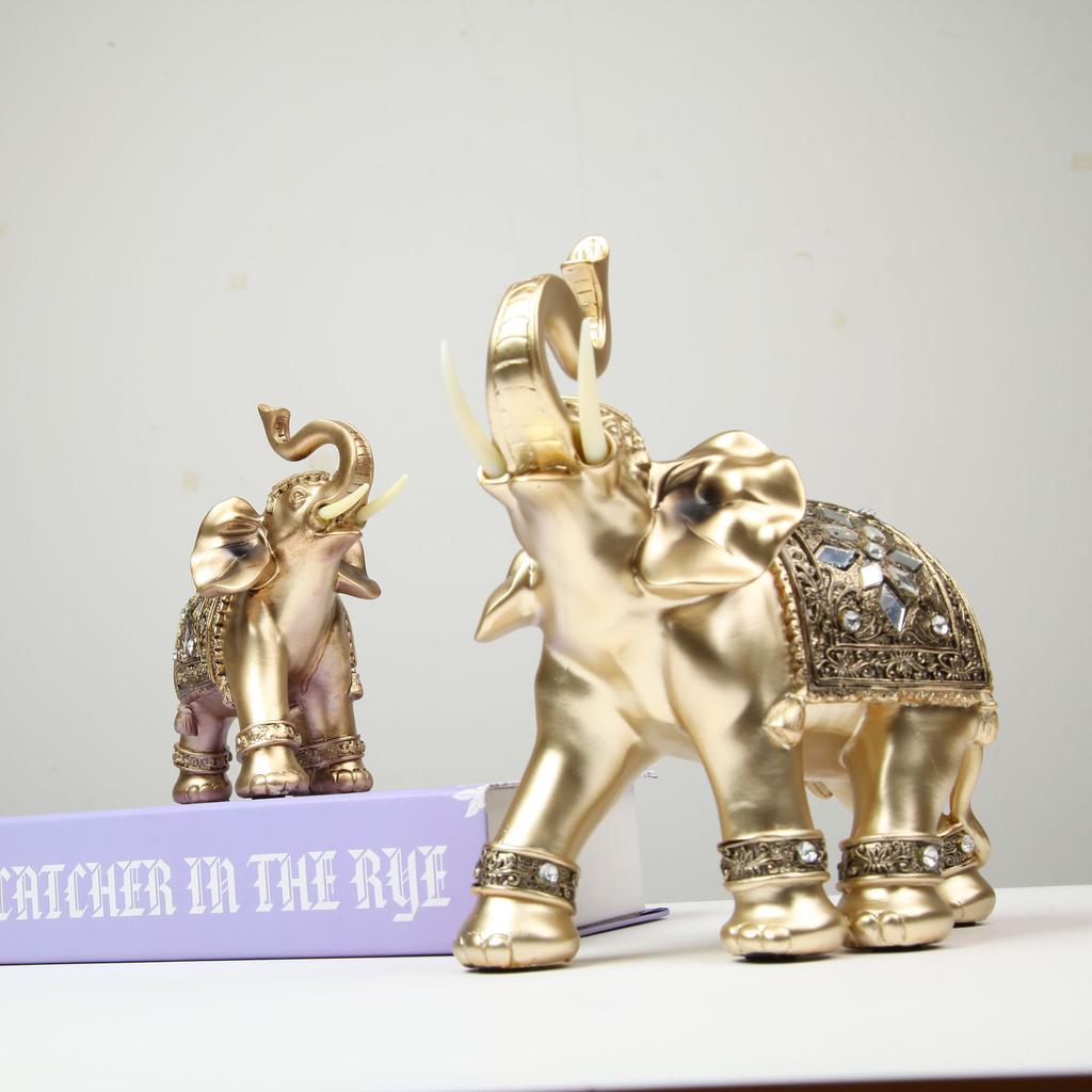 Color : Gold , Size : 108cm 1412cm 2117cm Statues European-style Creative Cute Elephant Decoration Living Room Wine Cabinet Decoration Crafts Porch Decoration Small Sculpture Sculptures Color : Gold , Size : 108cm 1412cm 2117cm Statues European-style Creative Cute Elephant Decoration Living Room Wine Cabinet Decoration Crafts Porch Decoration Small Sculpture Sculptures