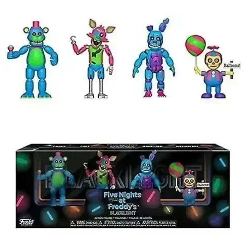 Fnaf Bear Midnight Harem Five Nights Joint Movable Detachable Game Action Figure At Five Nights Security Breach Miniature Kids Plaything