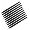 10pcs Eyeliner Brush Soft Easy to Clean Silicone Eyeliner Brush Portable Eyeshadow Eyebrow Brush Professional Eye