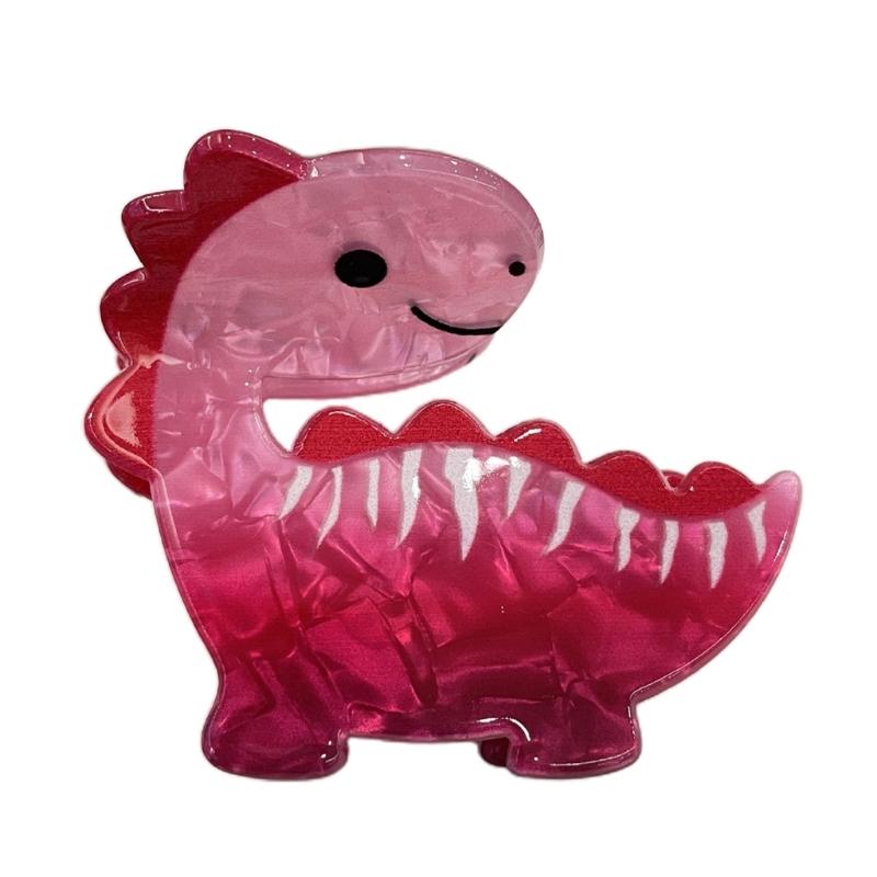 Dinosaurs Acrylic Hair Claw Clips Barrette Nonslip Strong Hold Hair Accessories
