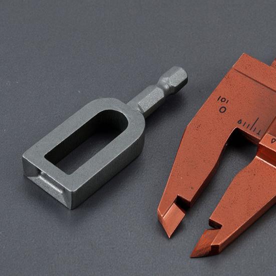 2Pcs Electric Drill Wire Twisting Tool Heavy Duty Wire Twister with 1/4-inch Hex