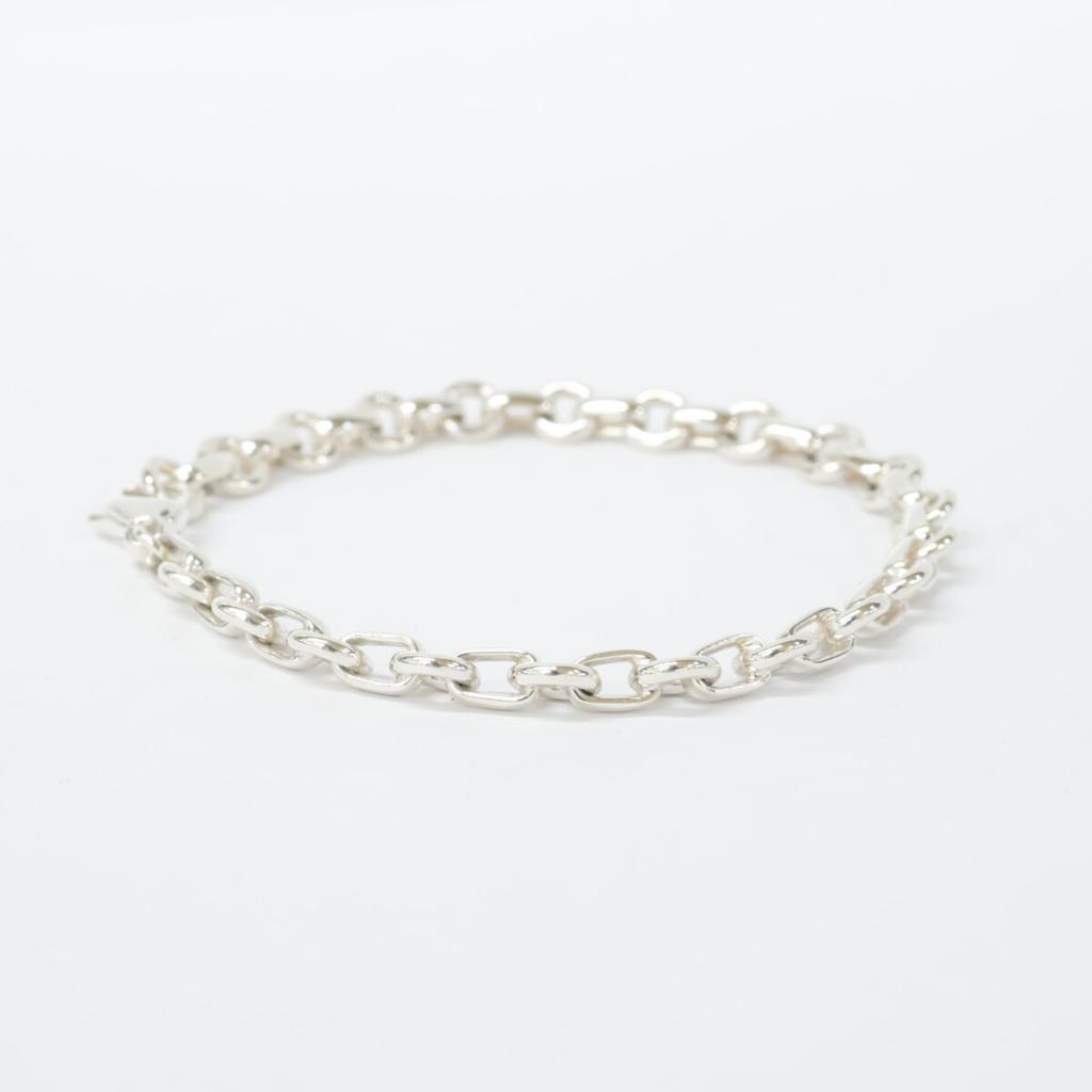 TIFFANY&Co. [Brand New] 925 Donut Link Chain Bracelet SilverUsed