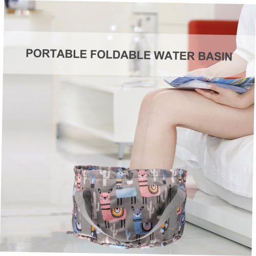 SKISUNO 1-Piece Portable Folding Water Basin, Foldable Features: Camping, Foldable Bucket, Outdoor Folding Water Basin, Portable Foot Bathtub