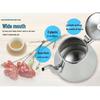 Thickened Stainless Steel Teapot with Filter, Universal Flat Bottom Kettle