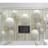 Wallpaper 3d Mural Background Wall Painting Ball Dandelion Wall Papers Home Decor 3d Wallpaper