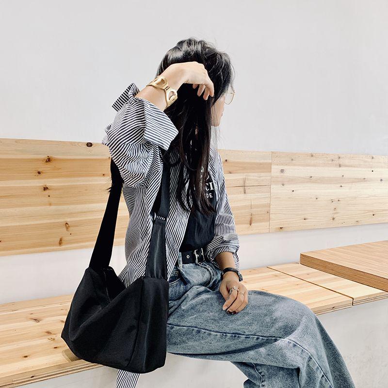 

Women s Oxford Cloth Large Capacity Versatile Crossbody Bag - Casual, Fashionable Niche Design