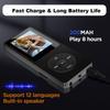 16GB Bluetooth MP3 Player HIFI Sport Music Speakers MP4 Media FM Radio Recorder