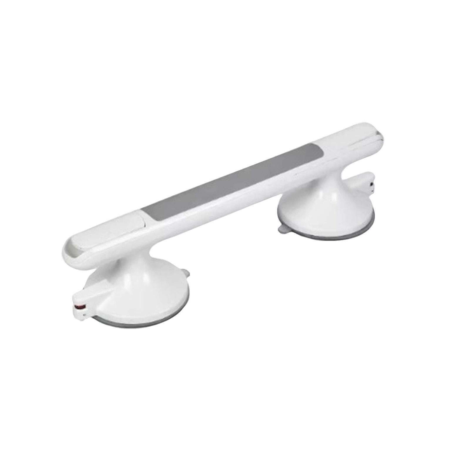 

Потужна присоска -, Безпечна ручка для ванної кімнати для людей похилого віку та людей похилого віку, Легке встановлення без свердління для ванни, туалету та душу, Колір слонової кістки One Size