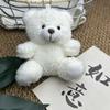 Adorable Curly Teddy Bear Plush Pendant Toy