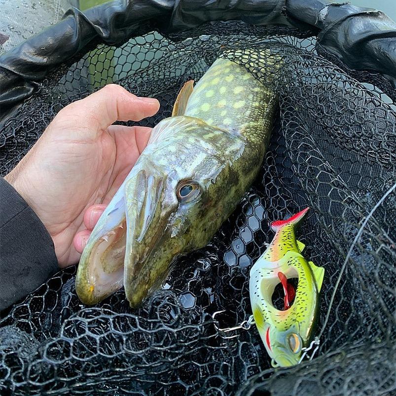 1 יחידות פיתיון חדש פיתיון שוקע מדחף שחייה פיתיון שדון מלאכותי פיתיון