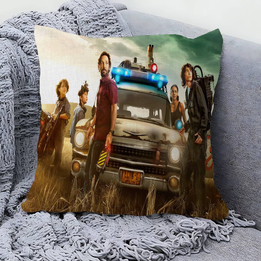 Horror Movie G-Ghostbusters Cartoon Pillow Cover Sofa Cushion Cover Home Room Decoration Children Gift