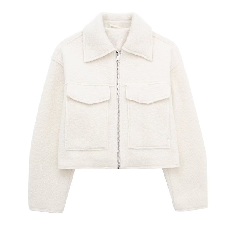 Kaslead Women's Clothing Fashion Style Short Jacket