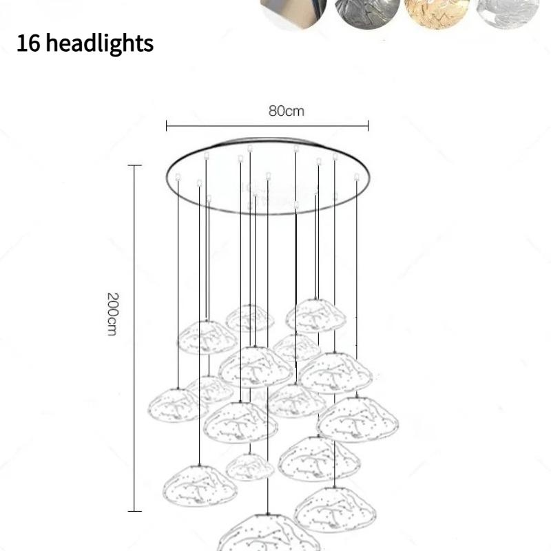 Home Decor Chandeliers for Dining Room Lustre Pendant Lights Hanging Lamps for Ceiling Light Fixture Indoor Lighting