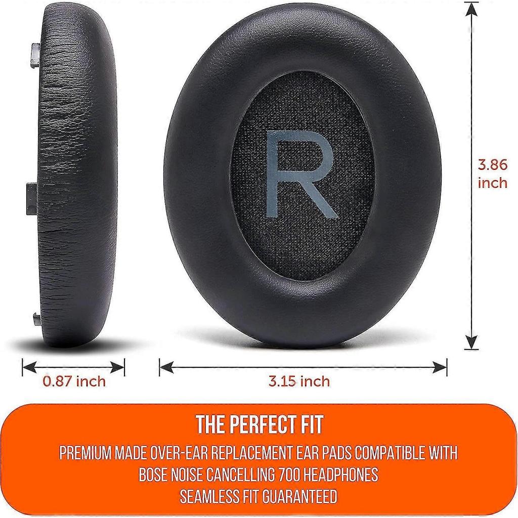 Replacement Ear Pads For Bose 700 Noise Cancelling (black)
