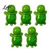 Kitchen Fridge Magnet 5Pcs Mini Resin Turtle Refrigerator Magnet Colorful Tortoise 3D Home Office Locker Decorative Accessories Animal Magnets