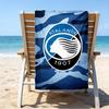 Football Atalanta  Beach Towel - Soft, Absorbent Microfiber, Lightweight, Ideal for The Beach, Parties, Travel, Camping fan gifts