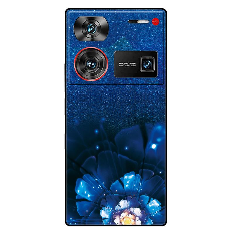 For ZTE Nubia Z60 Ultra 5G Case Silicon Fashion Space Wolf TPU Painted Coque Funda for Nubia Z60Ultra 5G NX721J Cover Protective