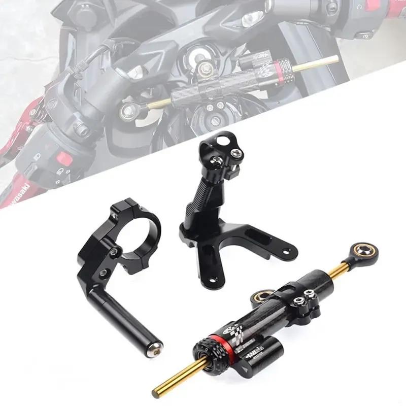 For Kawasaki Ninja650 Ninja 650 2017- Ninja Motorcycle Aluminium Steering Stabilizer Damper Mounting Bracket Kit