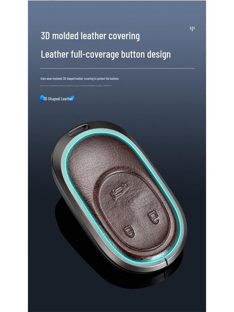 NIO ES6/ET7/ES8/ES7/EC6 Car Key Case - 2022 Model, Protective Shell with Buckle