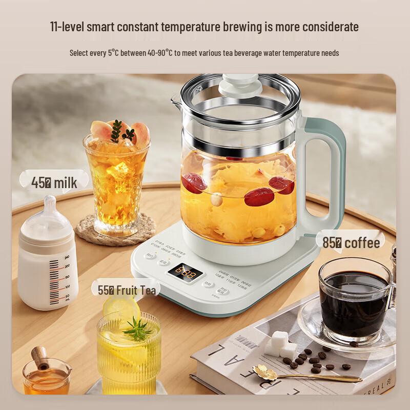 Midea 1.8L Smart Multi-functional Health Kettle CN plug (adapter included)