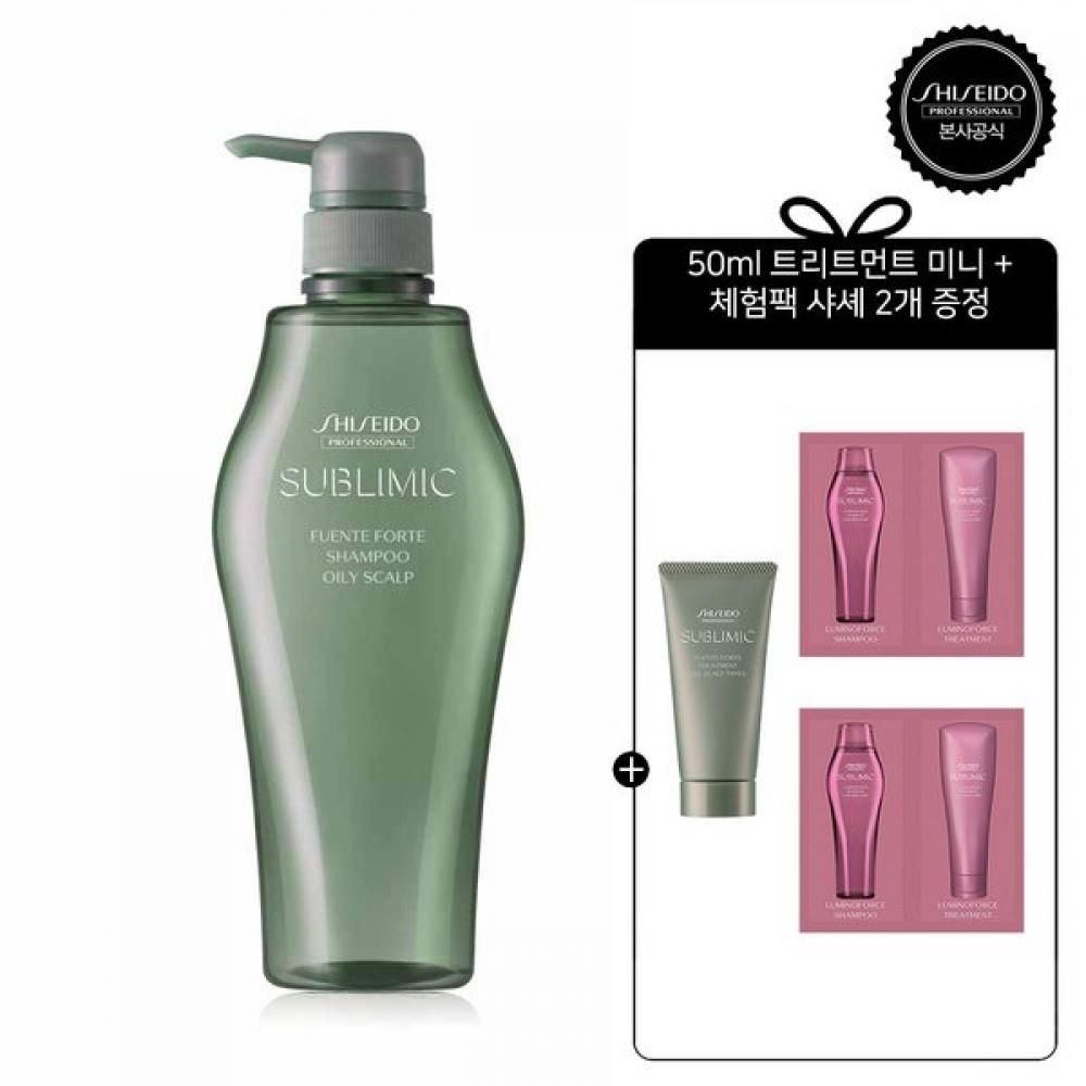 Shiseido Professional Shampoo 500ml Fente Forte [gift Set 4 Items] Single option