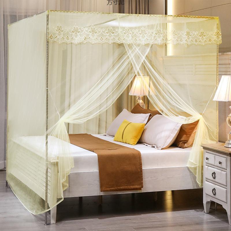 Mosquito Net Single Door Without Bracket Encrypted Home Princess Style Student Dormitory Net Yarn Single Person