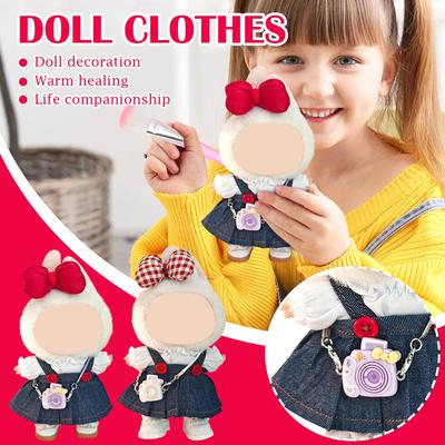 Cute Plush Doll Clothing Accessories Plush Doll Matching Gifts Cartoon Children Doll Doll Clothing