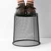 Large Rustproof Wire Mesh Trash Can - Perfect for Home & Office: Living Room, Bedroom, Kitchen - Thickened Metal, High Capacity