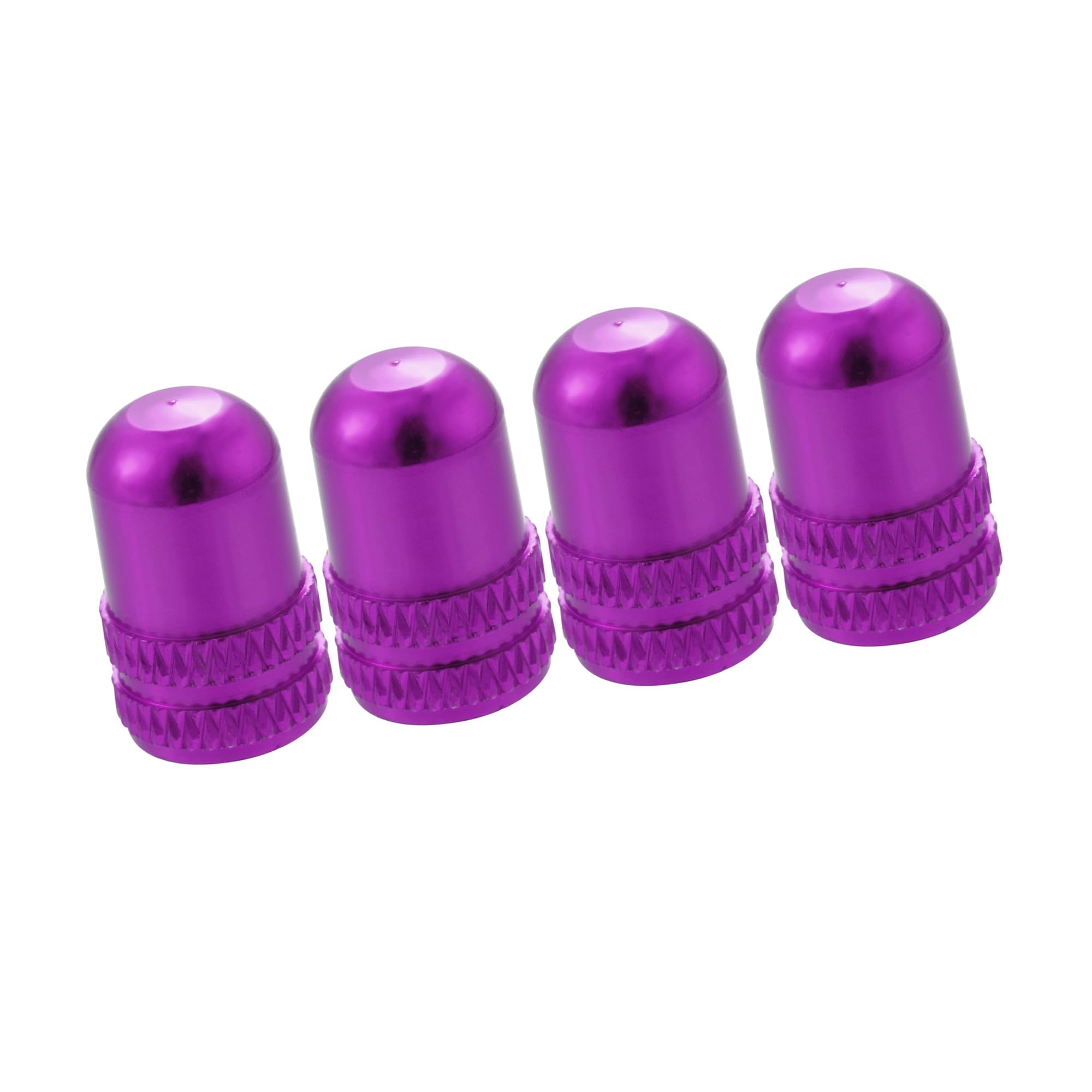 

BULLSPANN Bicycle Aluminum Alloy Valve Cap American Type Valve Tire Dust Cover Bicycle Mountain Bike Road Bike MTB Purple