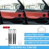 For BMW X3 F25 2011-2017 For X4 F26 2014-2017 Accessories Interior Dashboard Gear Outlet Full Set Kit Carbon Fiber Cover Sticker