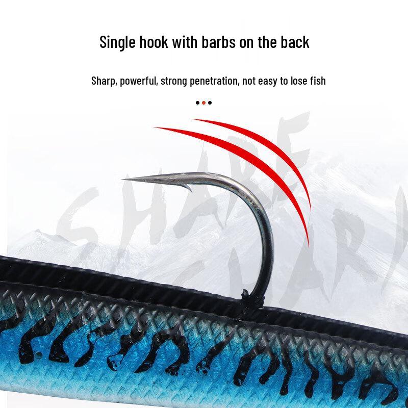 Oeny 15cm 30g Laser Electric Eel Soft Lure