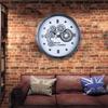 Gear Mechanical Clock Decorative Wall Clock Living Room Home Silent Industrial Retro Nostalgic Watch Wall Clock Quartz Clock
