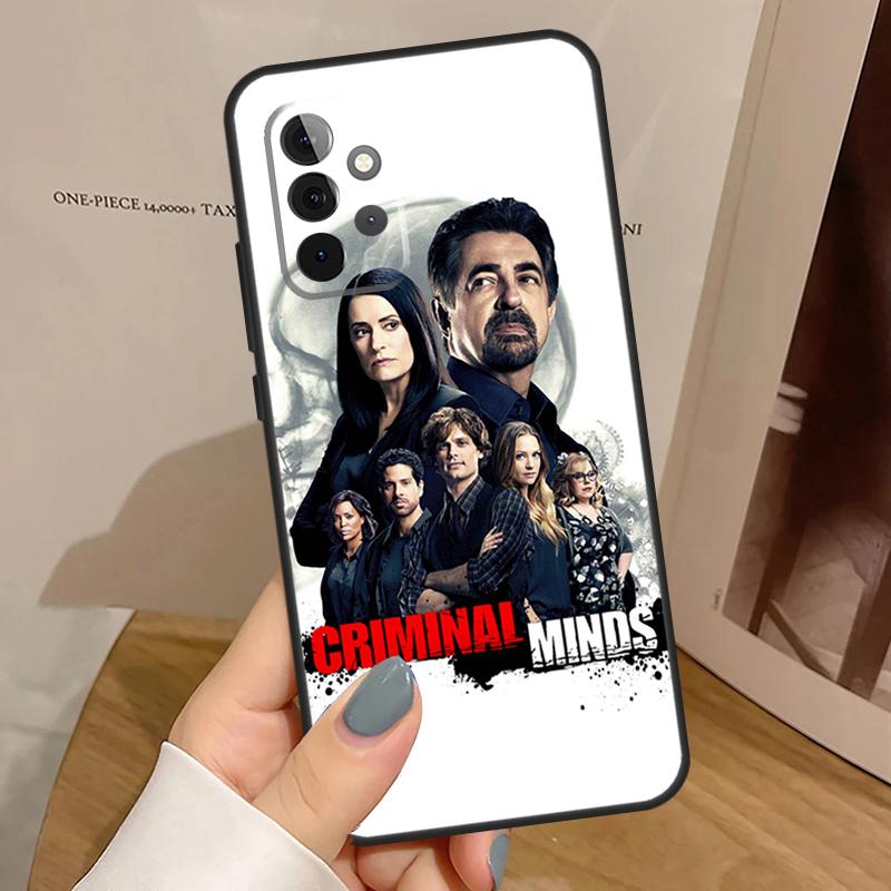 Criminals Minds TV Case For Samsung Galaxy A55 A35 A15 A14 A34 A54 A53 A33 A23 A13 A12 A32 A52 A51 A71 Cover