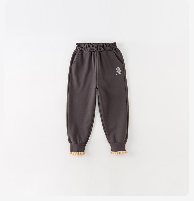 David Bella Children's Pants 2025 Autumn Dress Girls' Pants Middle and Large Children's Casual Pants