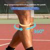 Silicone Patella Strap Knee Brace Pain Relief Knee Joint Band Thin Knee Stabilizer Strap Basketball Running Soccer Knee Band
