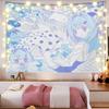 Kawaii Home Decor Wall Hanging Tapestry Anime Girl Tapestry Wall Bedroom Background Decor Cute Fashion Lady Tapestries