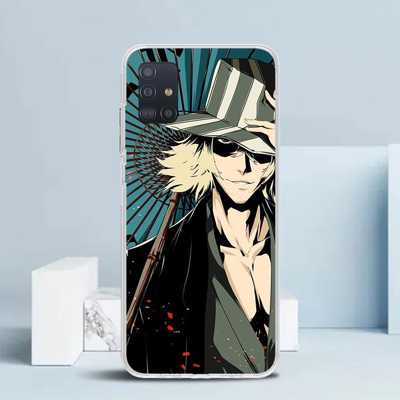 Bleach Kisuke Urahara Phone Case For Samsung Galaxy A52 A32 A22 A12 A51 A50S A30S A10S Note 20 Ultra 10 S10 Plus A31 A20 A71 A72