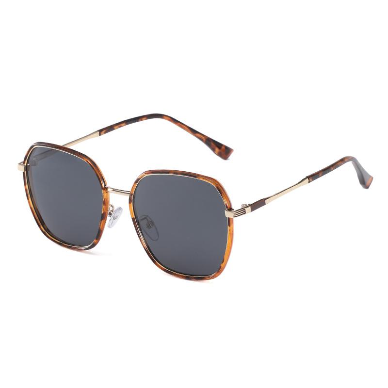 Geometric Sunglasses Oversized Women Sunglasses Tr Metal Frame Sunglasses Polarized For Casual Wear Beach Outdoor Activities