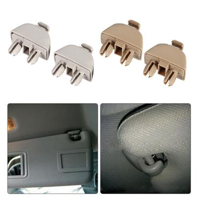 1 paire de clips de pare-soleil, support de fixation de garniture intérieure, clip de fixation de remplacement pour A6 C6 Passat B7 Polo 4F0857561