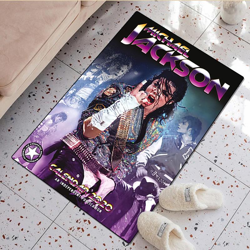 Michael Jackson Druck Teppich - Heimdekoration Teppich Für Wohnzimmer Schlafzimmer Bodenbelag Computerstuhl Bereichsteppich