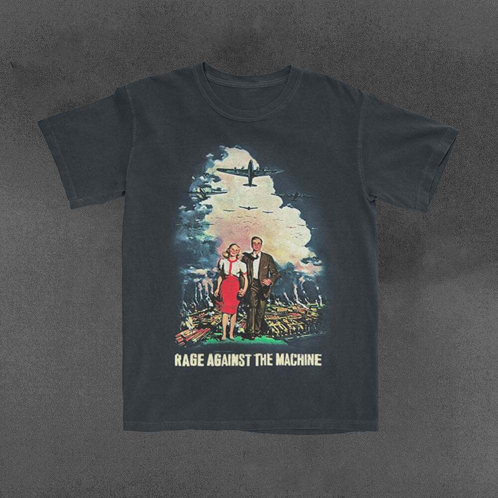 

Зловещая Империя Rage Against The Machine Футболка Классическая Черная Унисекс S-5XL Унисекс Футболка XXL
