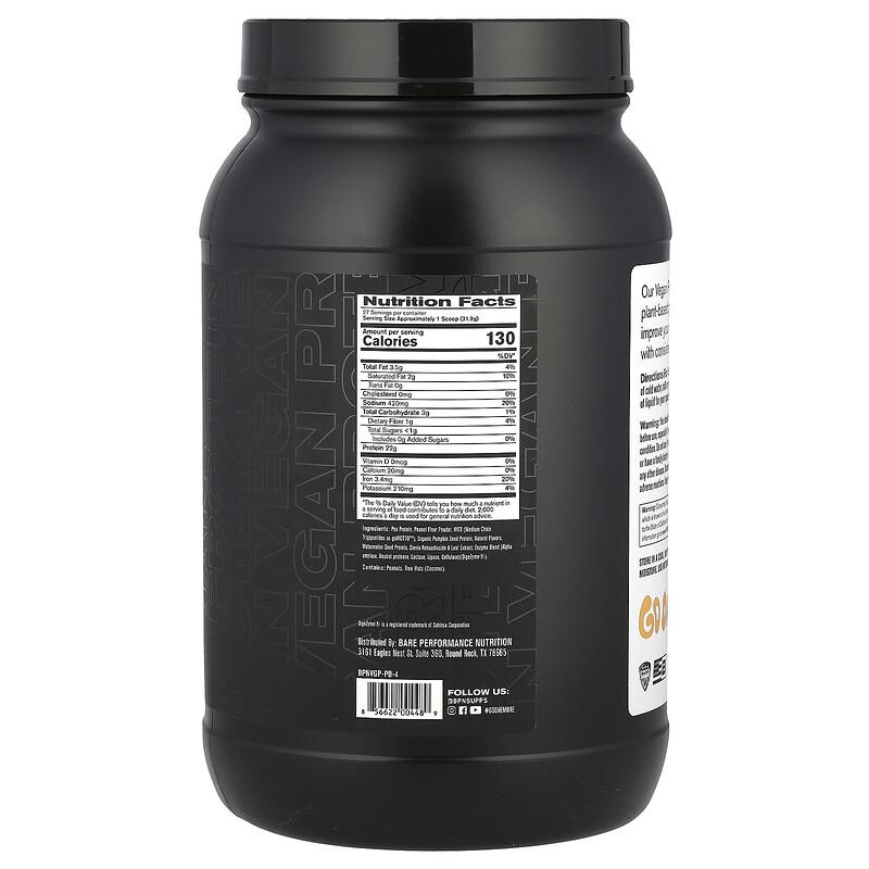 Vegan Protein, Peanut Butter Cookie, 1 lb 14.4 oz (861 g)