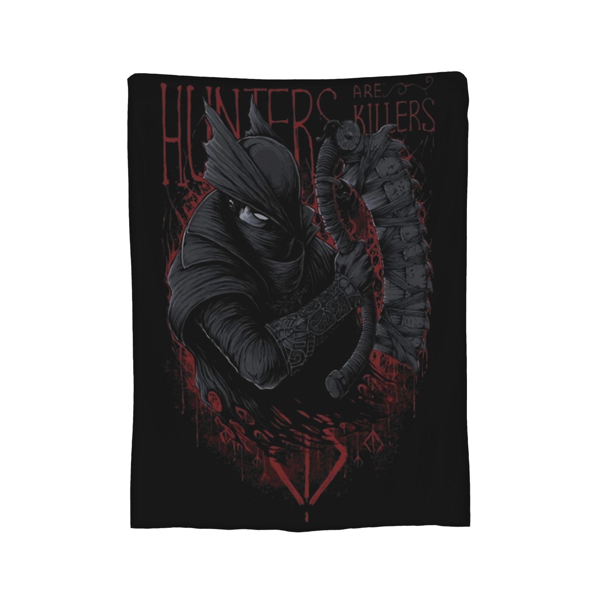 

Bloodborne Video Game Blankets Flannel Autumn/Winter Breathable Ultra-Soft Throw Blanket for Home Outdoor Plush Thin Quilt 130x150cm