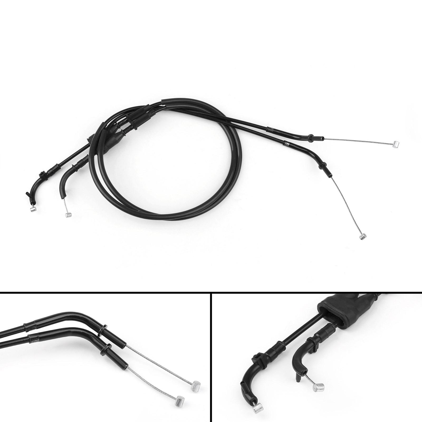 

Throttle Cable Push/Pull Wire Line Gas For Kawasaki Z1000 2007-2008 Black