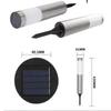 Solar Powered Garden Light Outdoor LED Waterproof for Pathway 1 PC Installation in Minutes