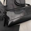 Shiny PU Shoulder Bag Women Fashion Crossbody Bag With Adjustable Strap Modern Design