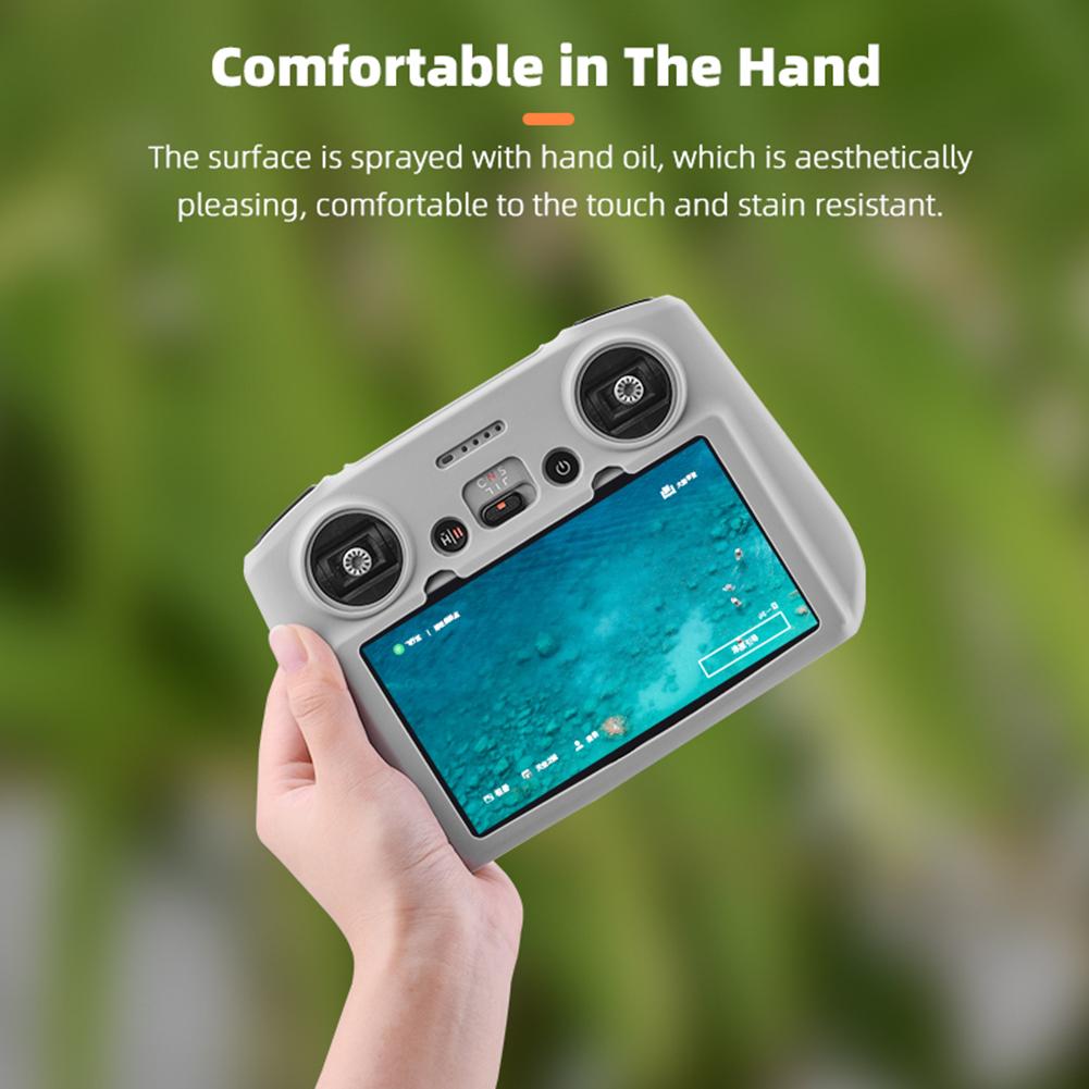 Silicone Remote Control Cover Anti-drop Anti Slip Remote Control Protector Shock-resistant Drone Accessories for DJI Mini 3 Pro