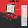 K1AE Easy Setup Compactly Work Light ABS Camping Lamp Shock Resistance 5200LM Lumen