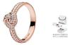 Pandora Alloy Rings Unisex Gold 180997CZ