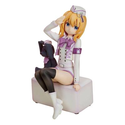 Emu Toys Is the Order a Rabbit? BLOOM Cocoa Military Uniform Ver. 1/7 Scale PVC/ABS Painted Finished Figure EM49022